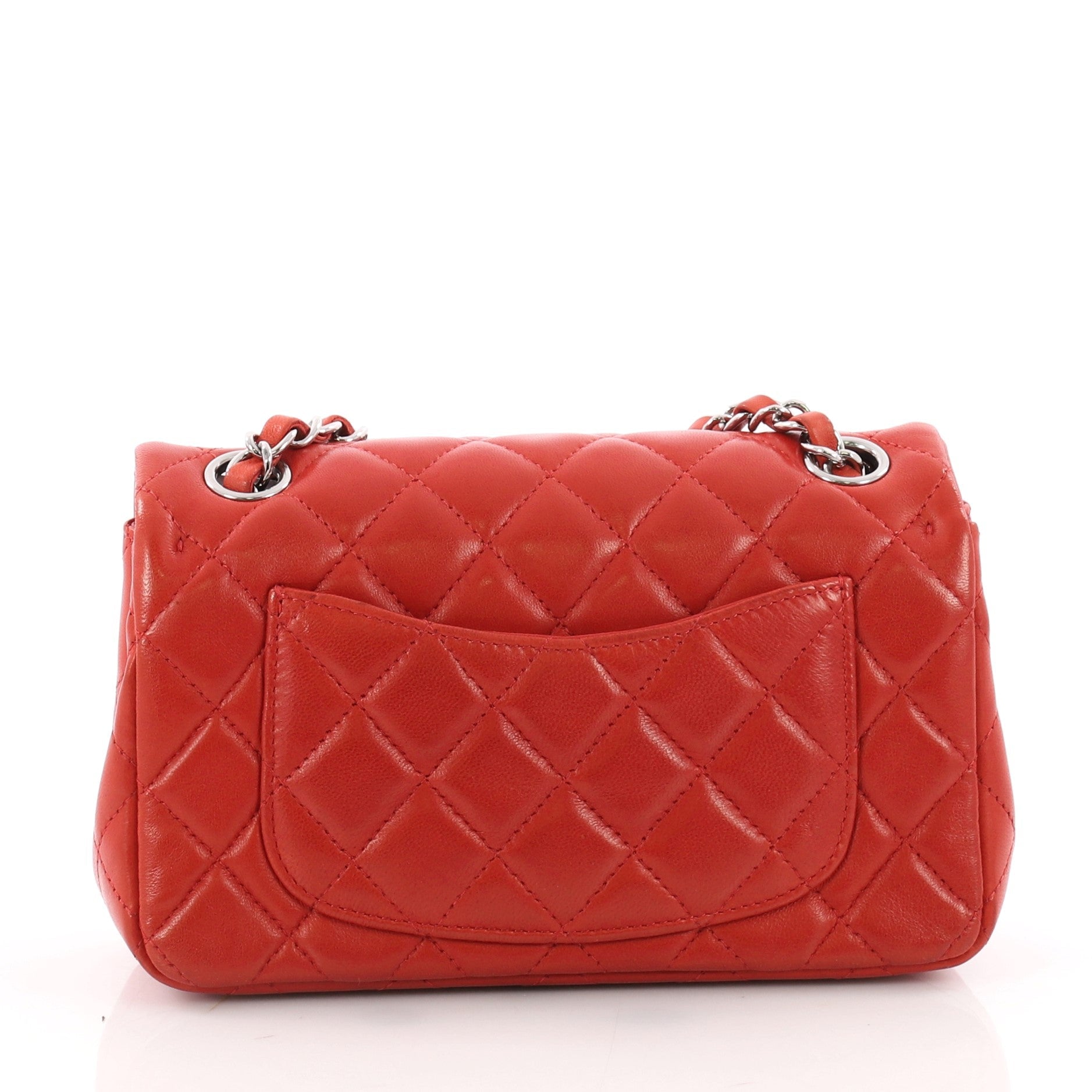 Classic Single Flap Bag Quilted Lambskin Mini