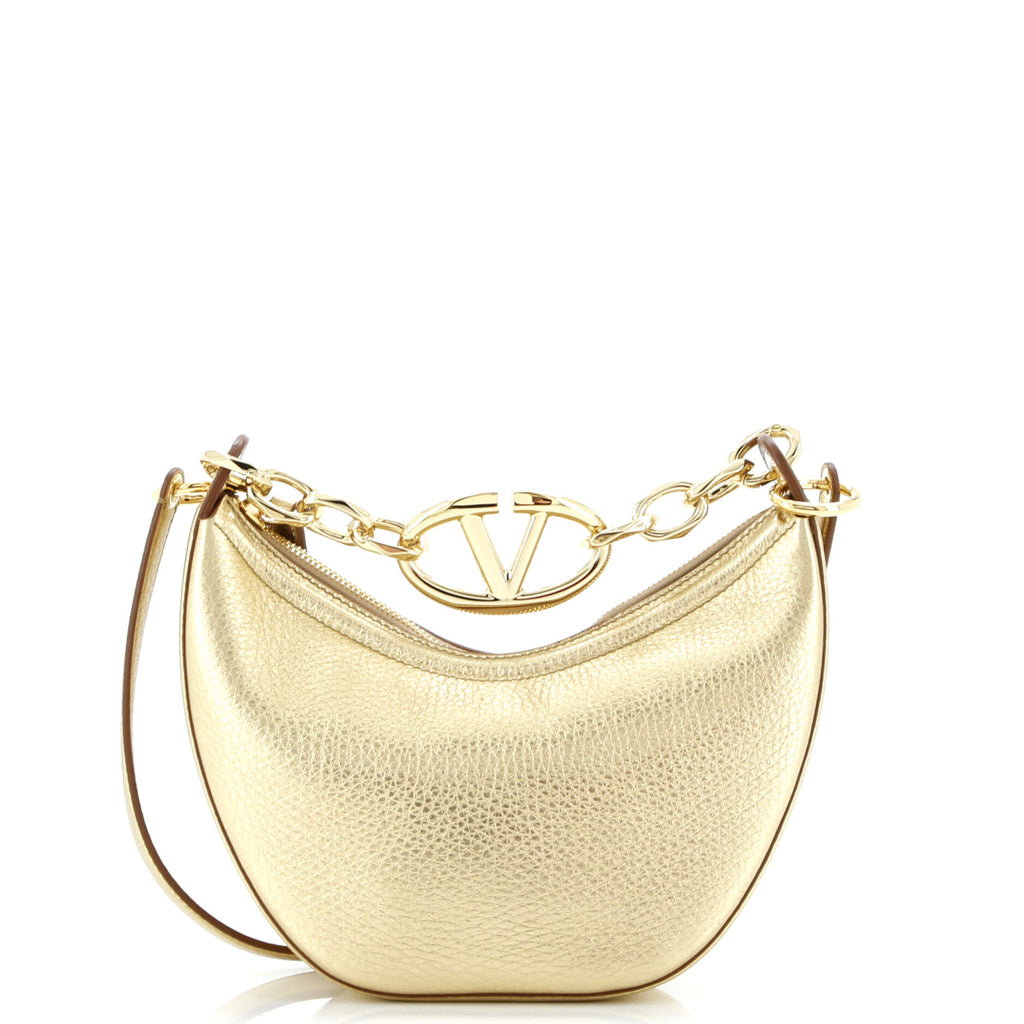 Vlogo Moon Hobo Leather Mini