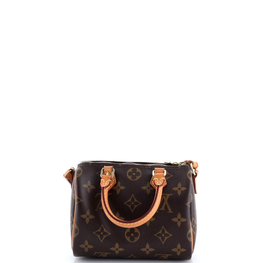 Speedy Bandouliere Bag Monogram Canvas Nano