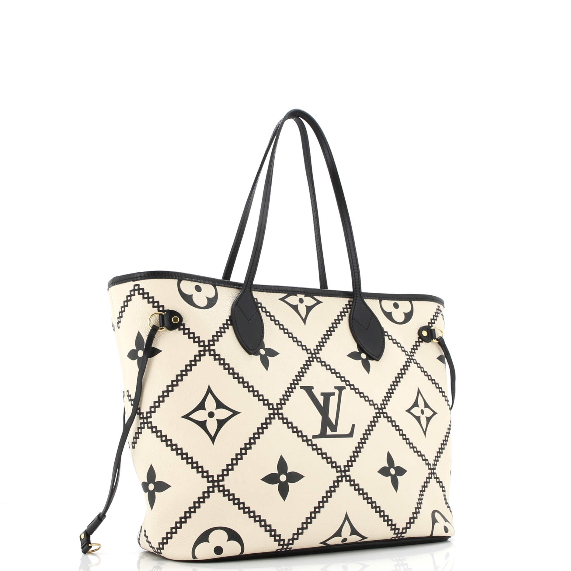 Neverfull NM Tote Monogram Empreinte Giant Broderies MM