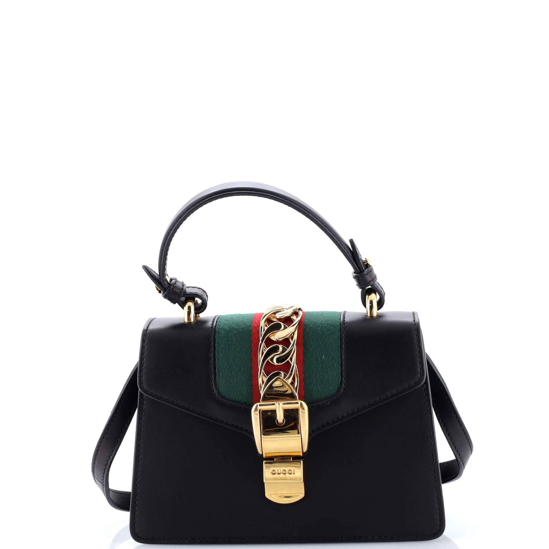 Sylvie Top Handle Bag Leather Mini
