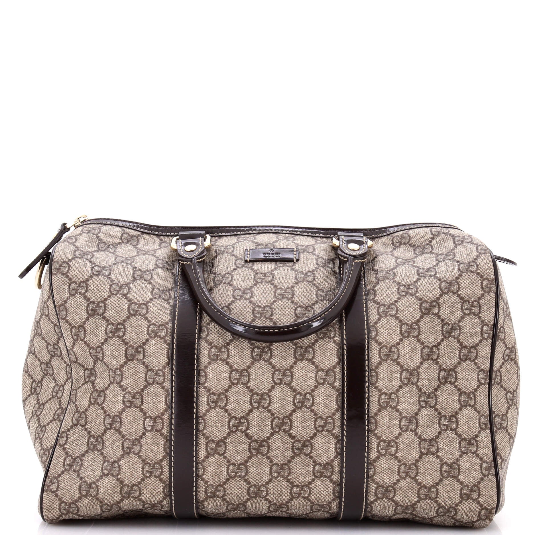Joy Boston Bag GG Coated Canvas Medium