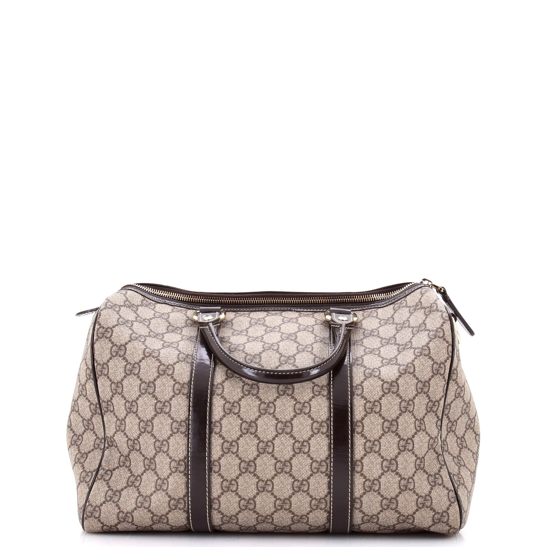 Joy Boston Bag GG Coated Canvas Medium