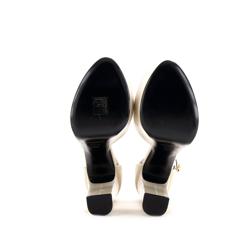 Women's Jodie Platform Heeled Sandals Leather