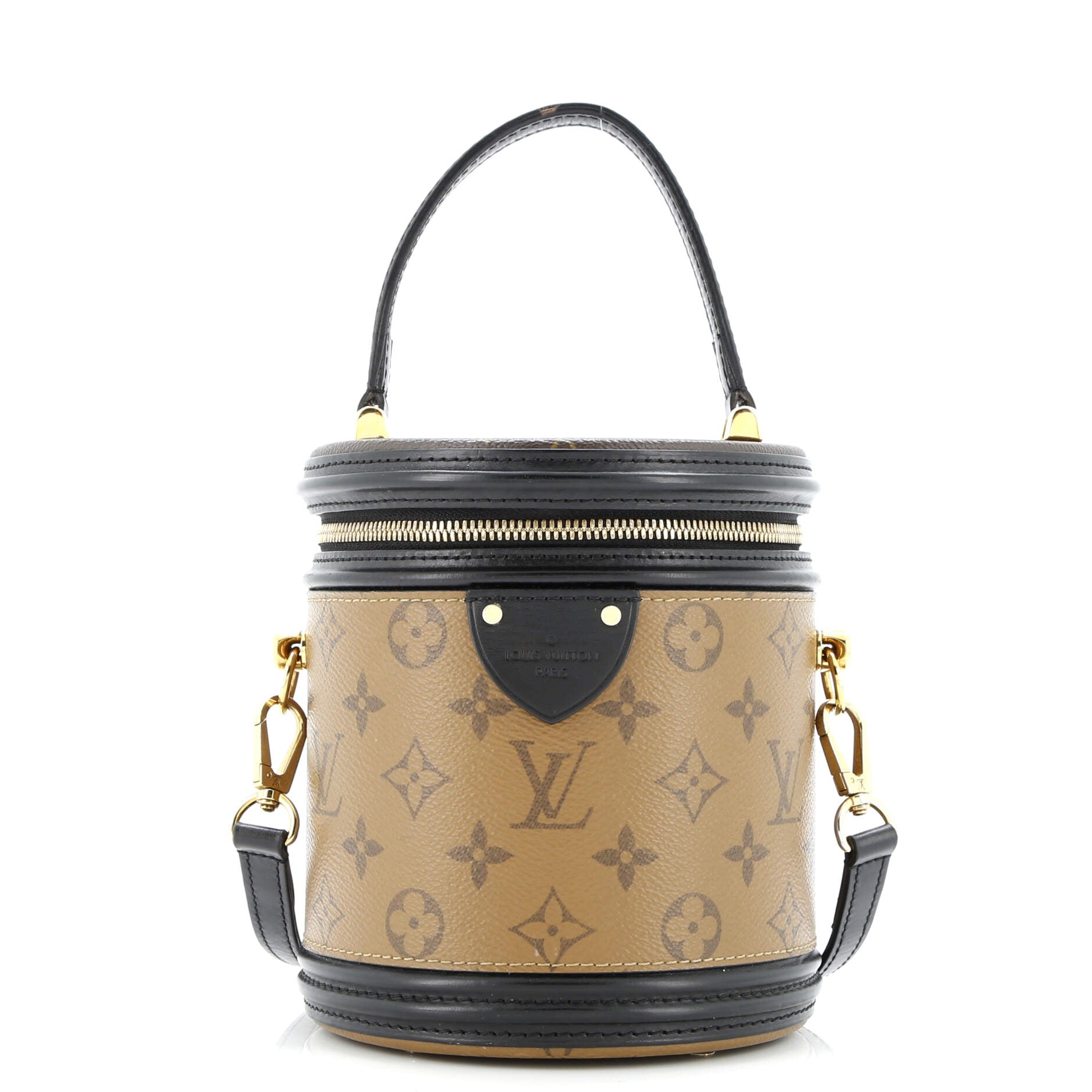 Cannes Handbag Reverse Monogram Canvas