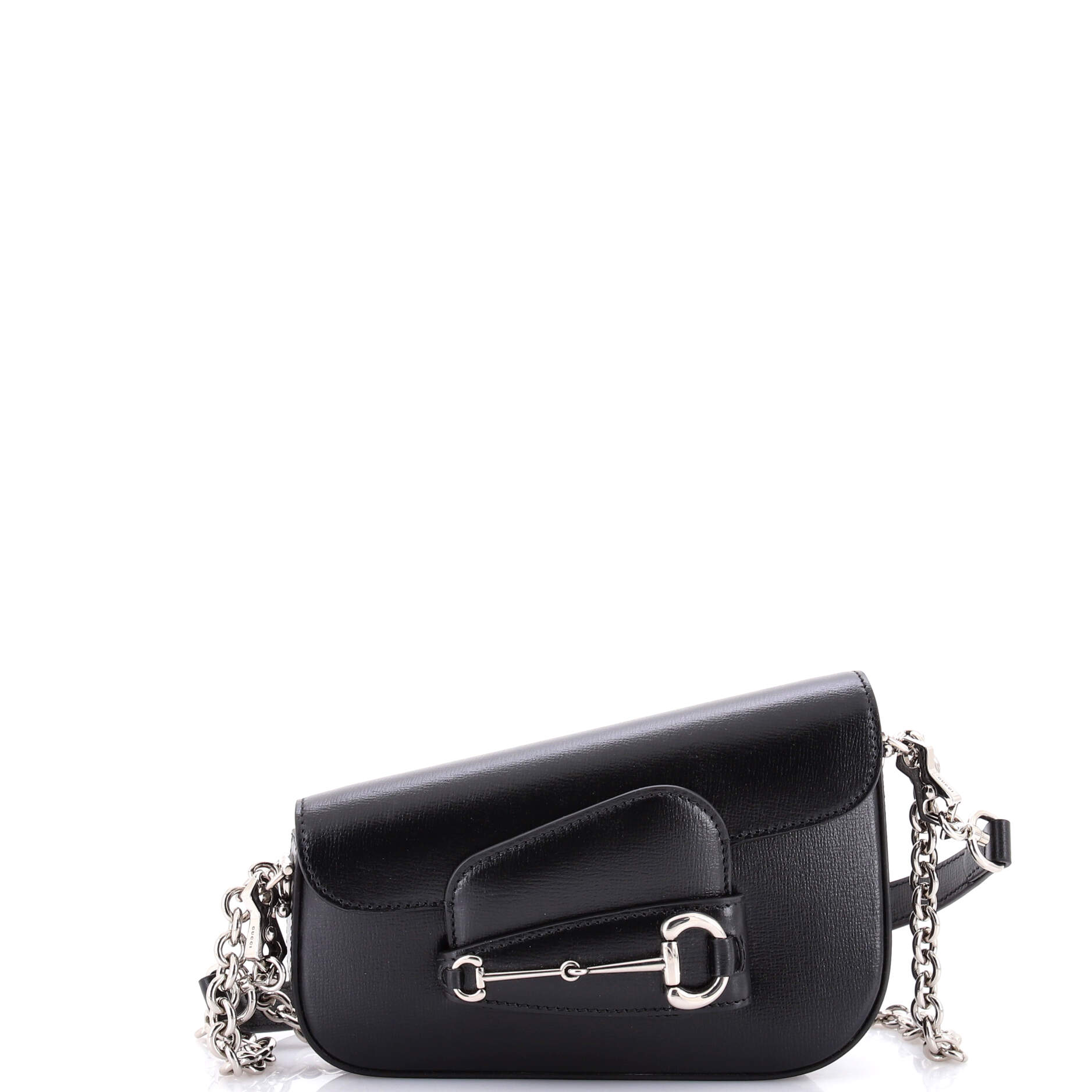 Horsebit 1955 Asymmetric Shoulder Bag Leather Mini