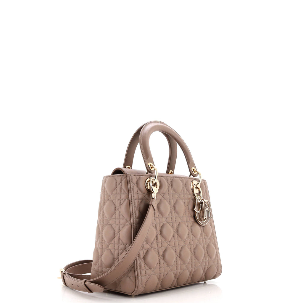Lady Dior NM Bag Cannage Quilt Lambskin Medium