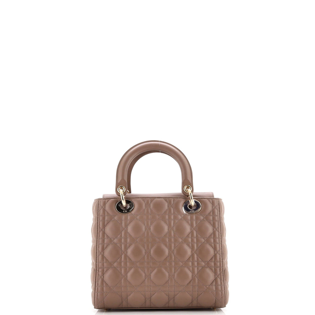 Lady Dior NM Bag Cannage Quilt Lambskin Medium