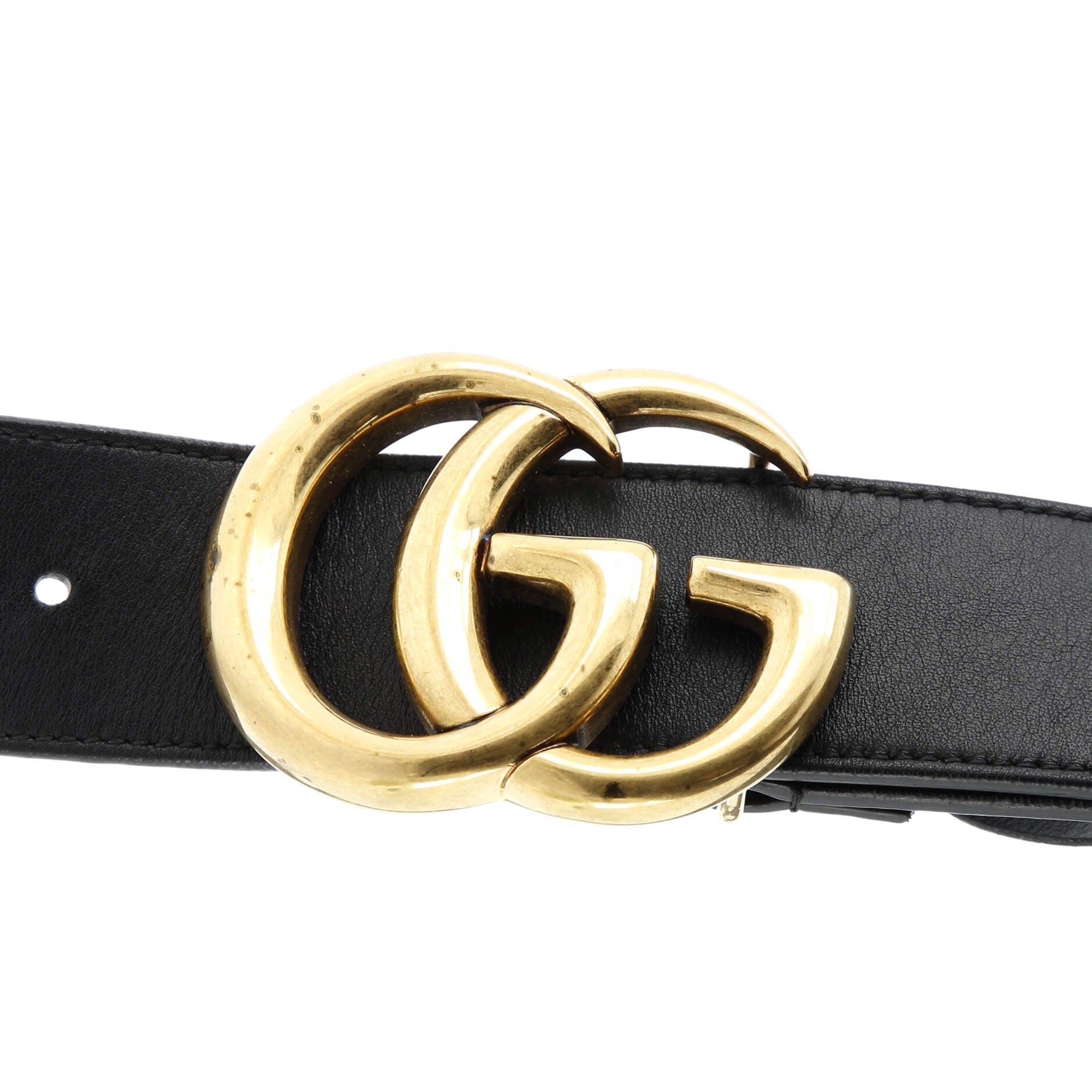 GG Marmont Belt Leather Wide