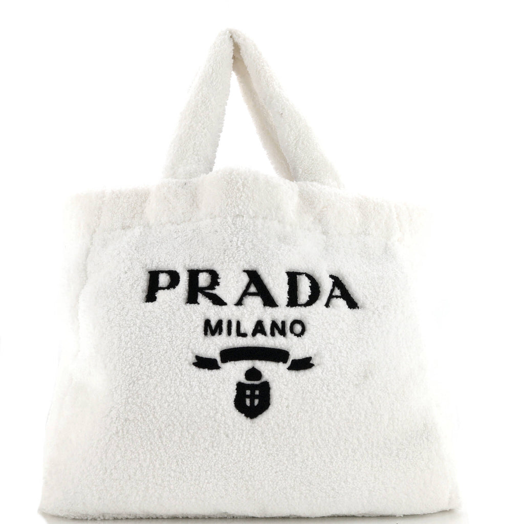 Logo Tote Terry Cloth