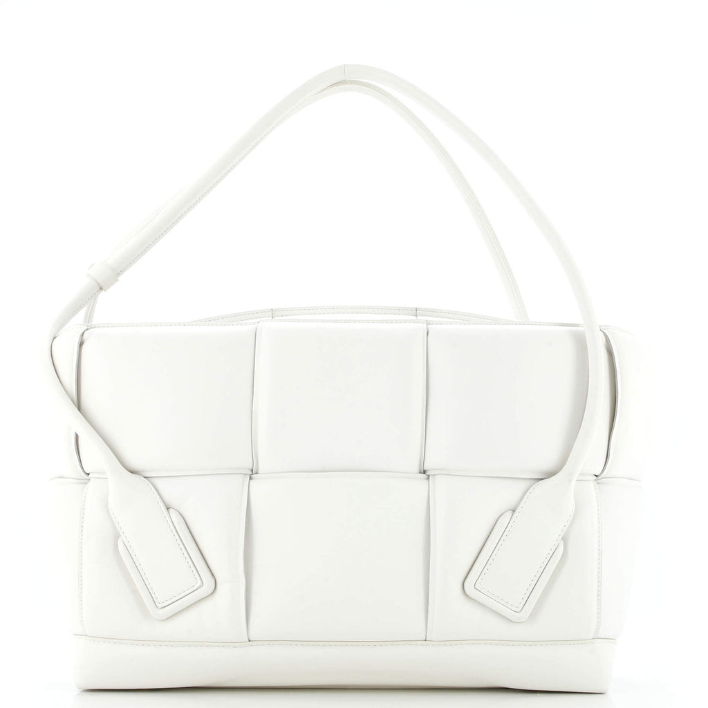 Arco Bag Padded Maxi Intrecciato Leather Large
