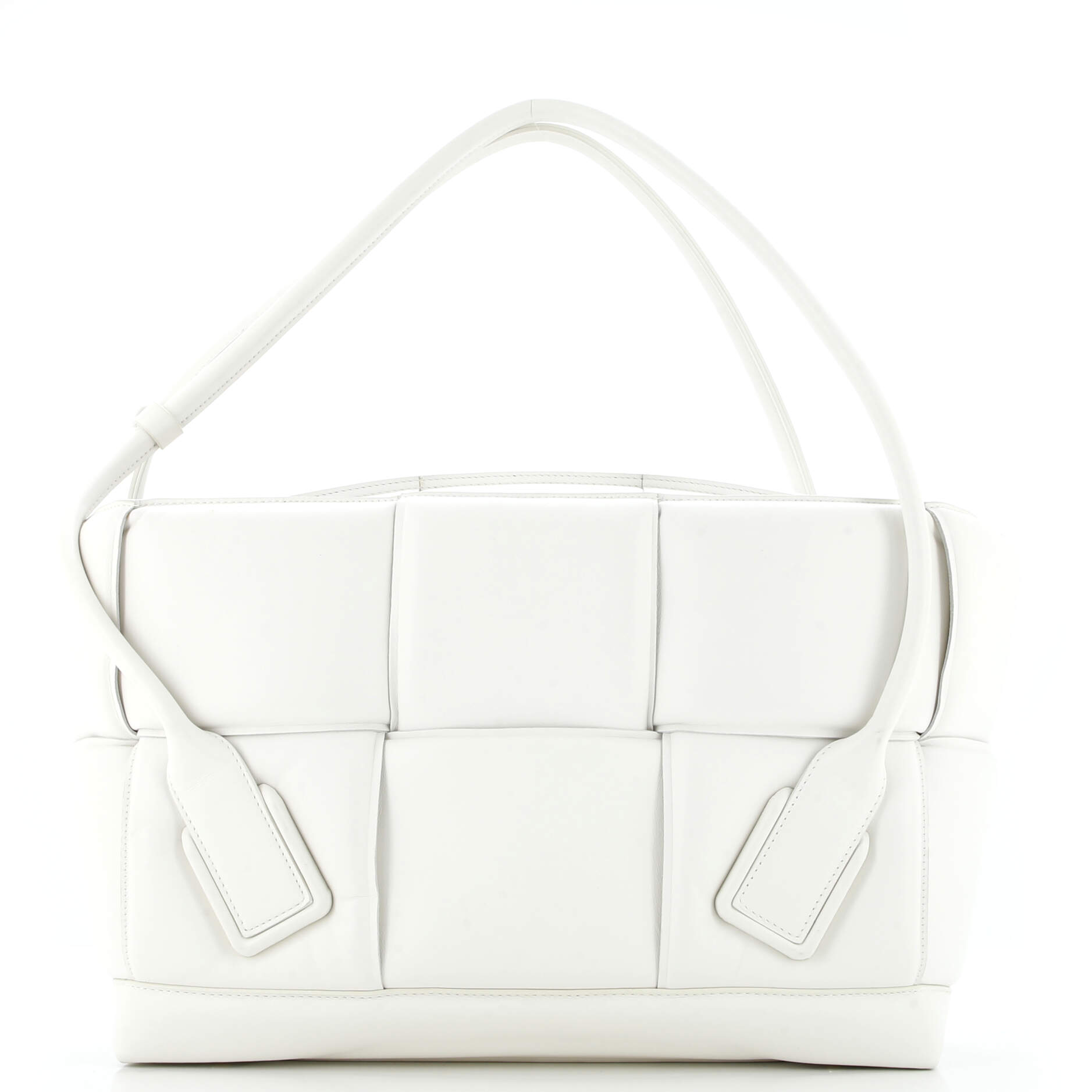 Arco Bag Padded Maxi Intrecciato Leather Large