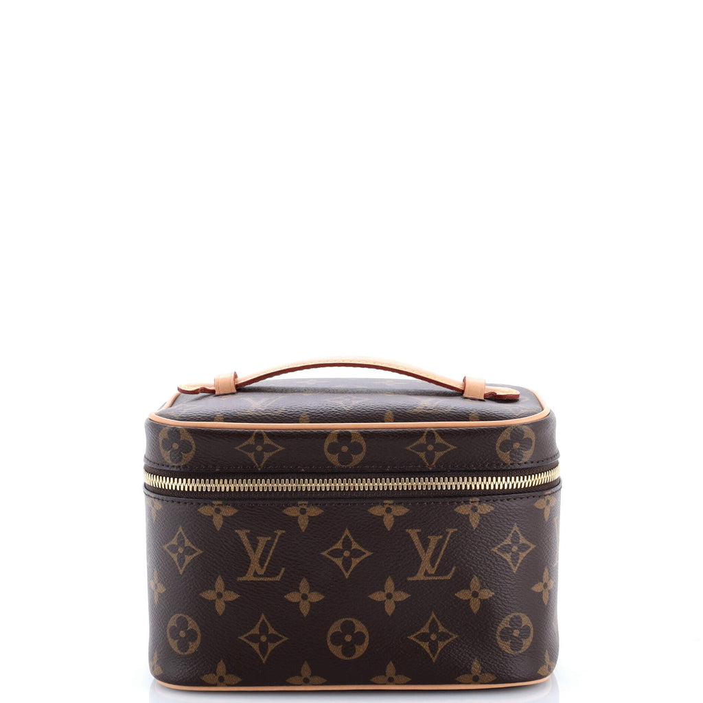 Nice Vanity Case Monogram Canvas Mini