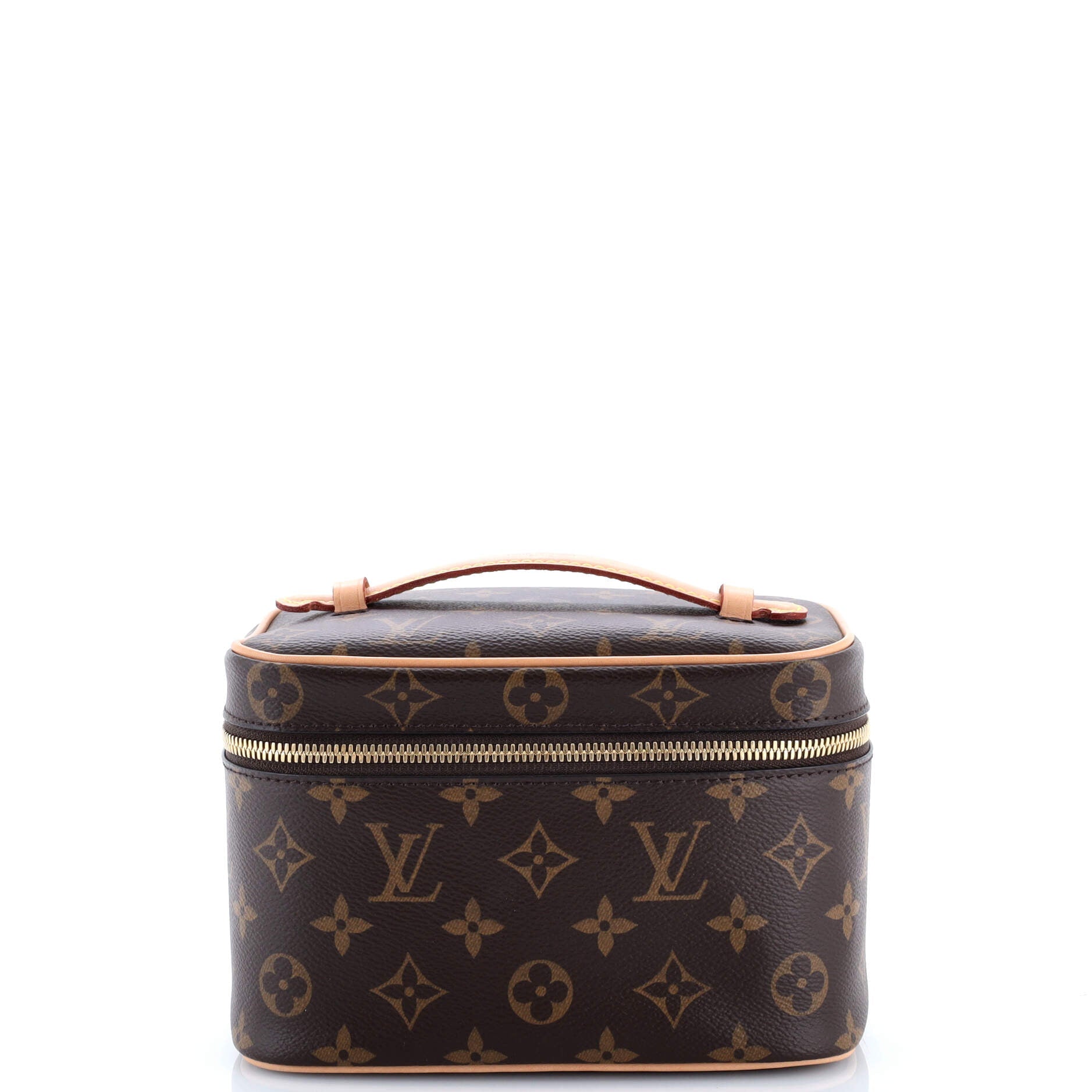 Nice Vanity Case Monogram Canvas Mini