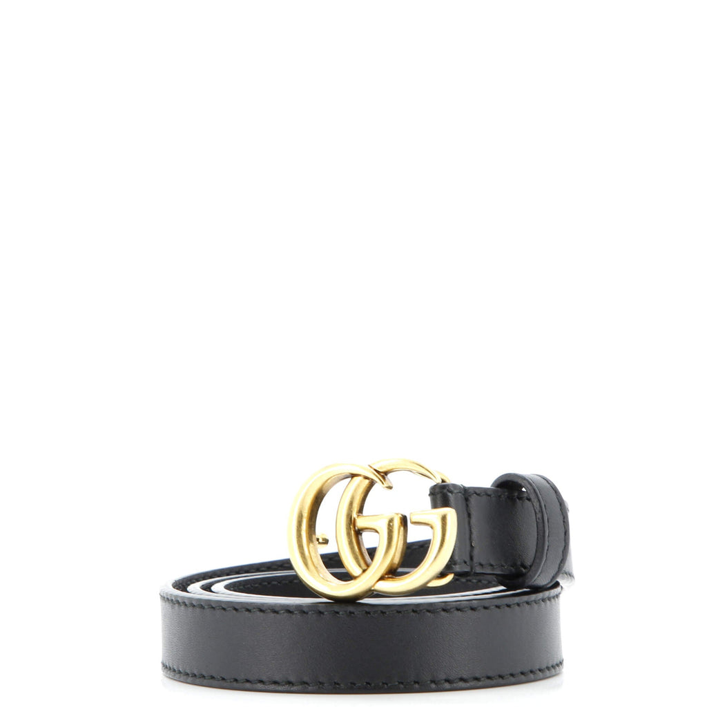 GG Marmont Belt Leather Thin