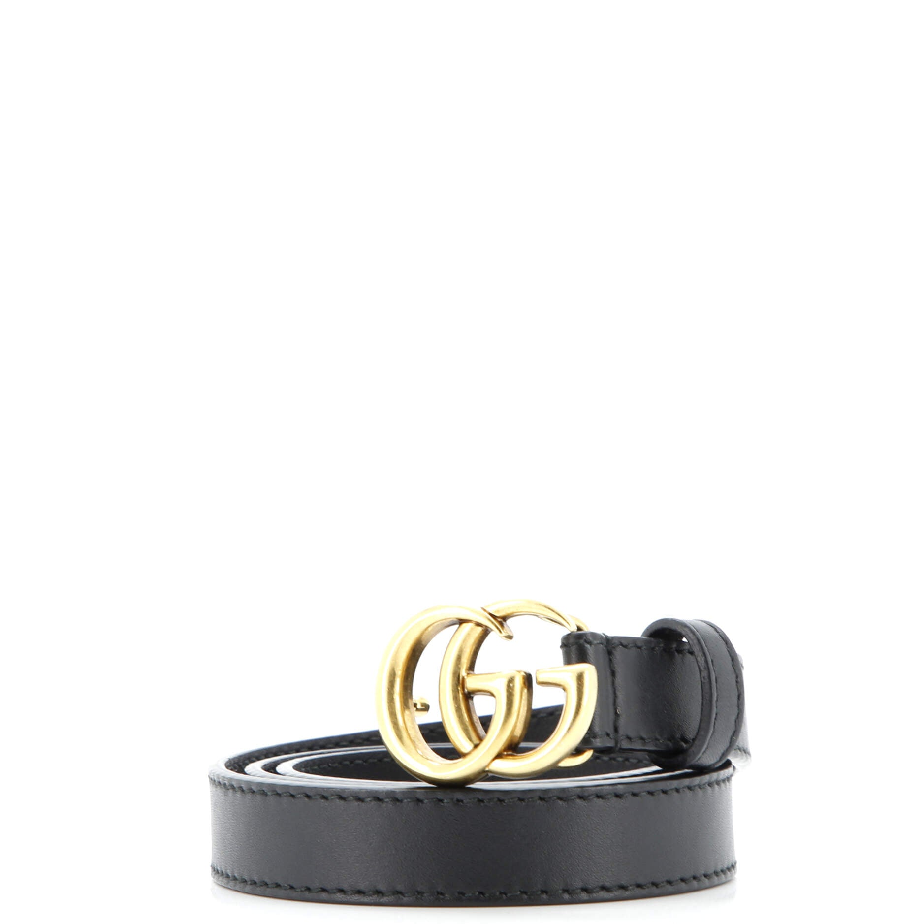 GG Marmont Belt Leather Thin