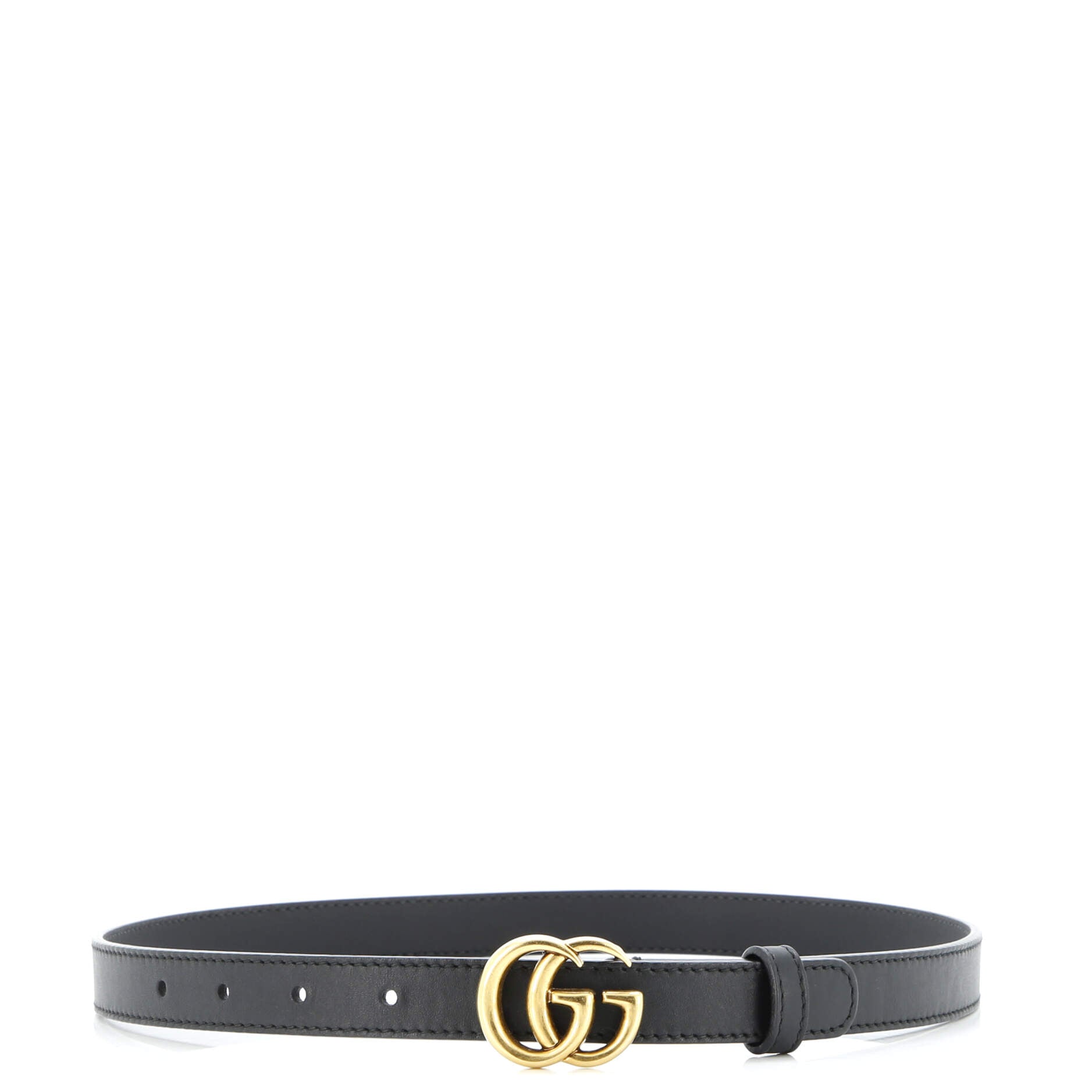GG Marmont Belt Leather Thin