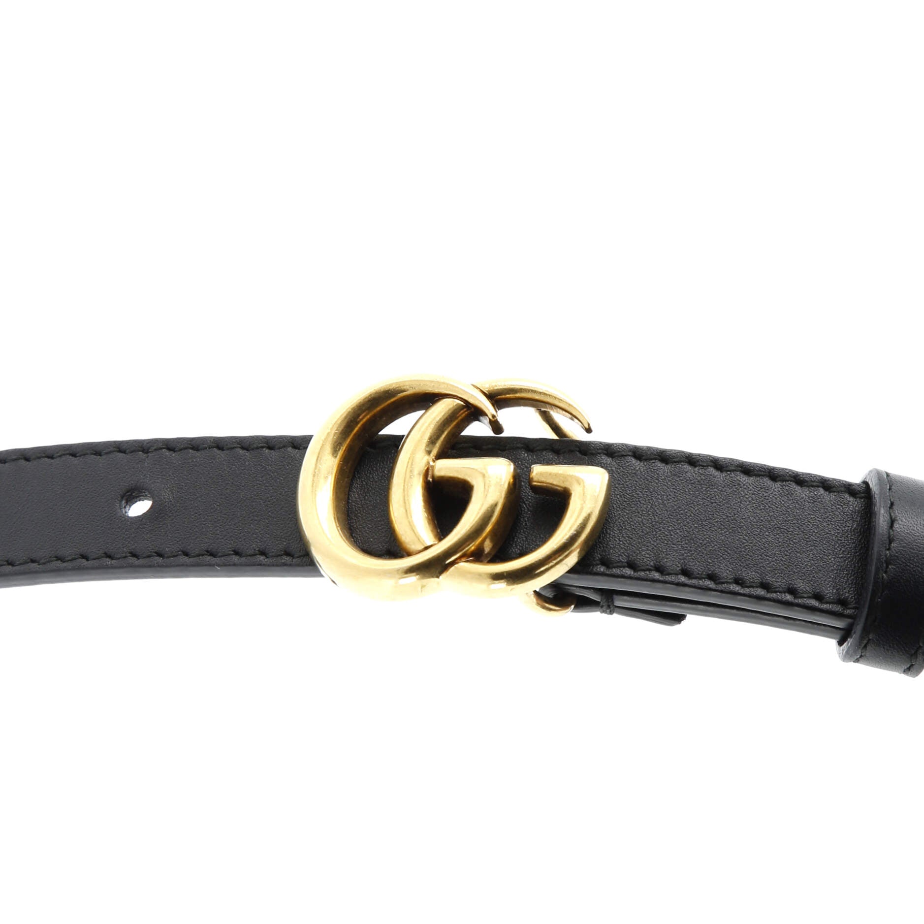 GG Marmont Belt Leather Thin