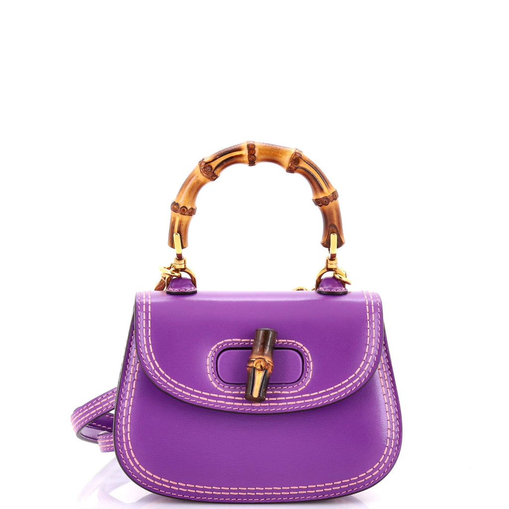 Bamboo 1947 Top Handle Bag Leather Mini