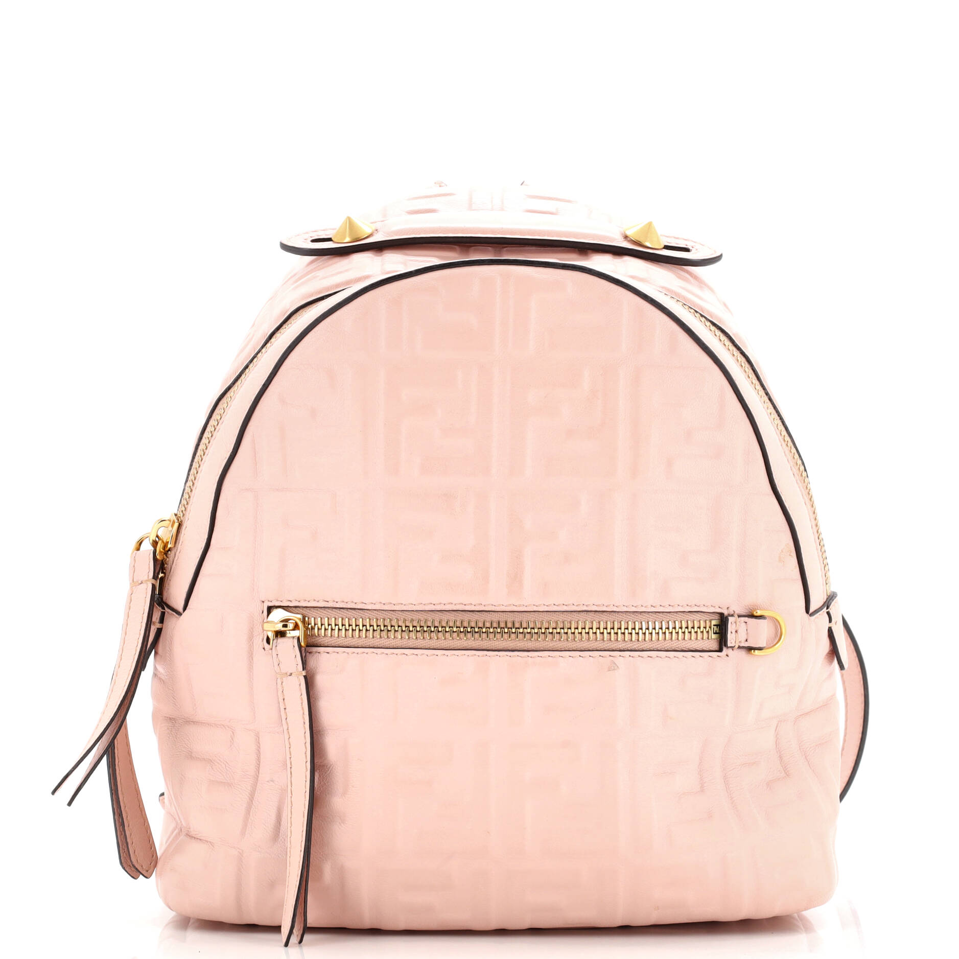 By The Way Backpack Zucca Embossed Leather Mini