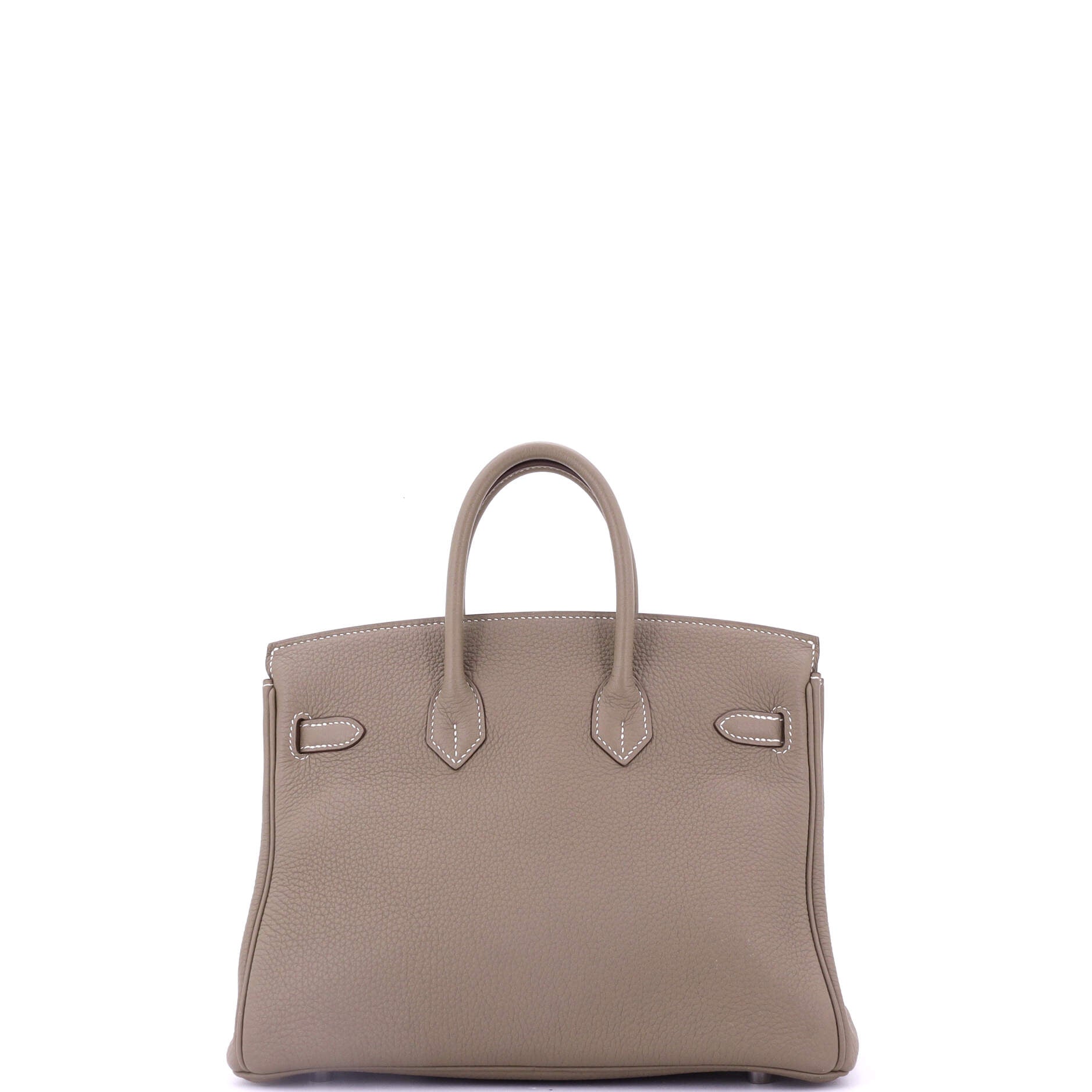 Birkin Handbag Grey Togo with Palladium Hardware 25