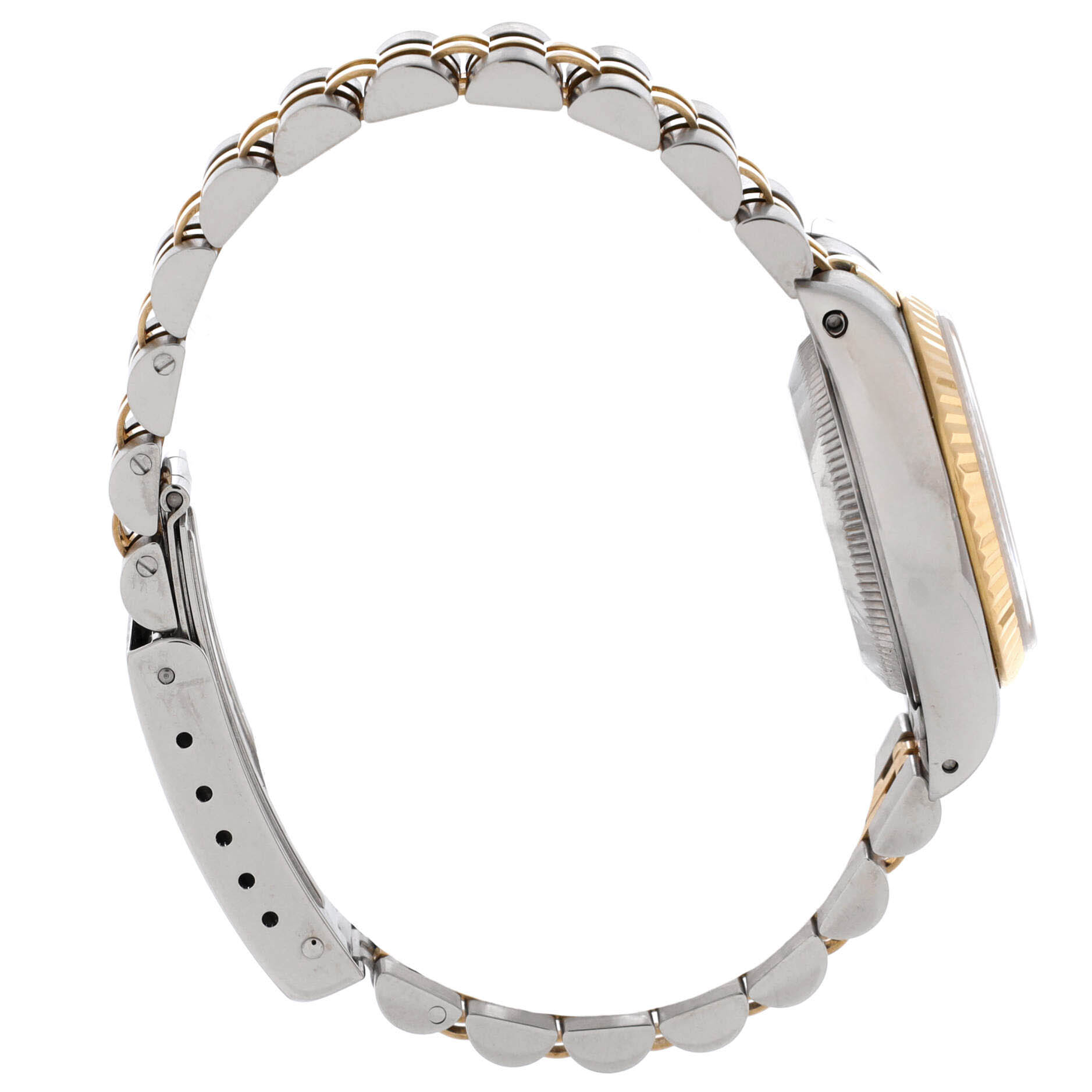 Oyster Perpetual Datejust Automatic Watch Stainless Steel and Yellow Gold 26