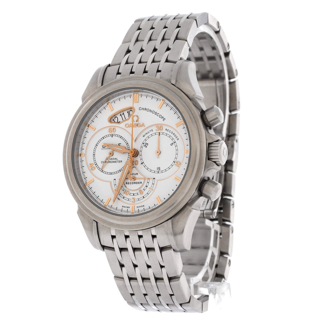 De Ville Chronoscope Co-Axial Rattrapante Automatic Watch Stainless Steel 41