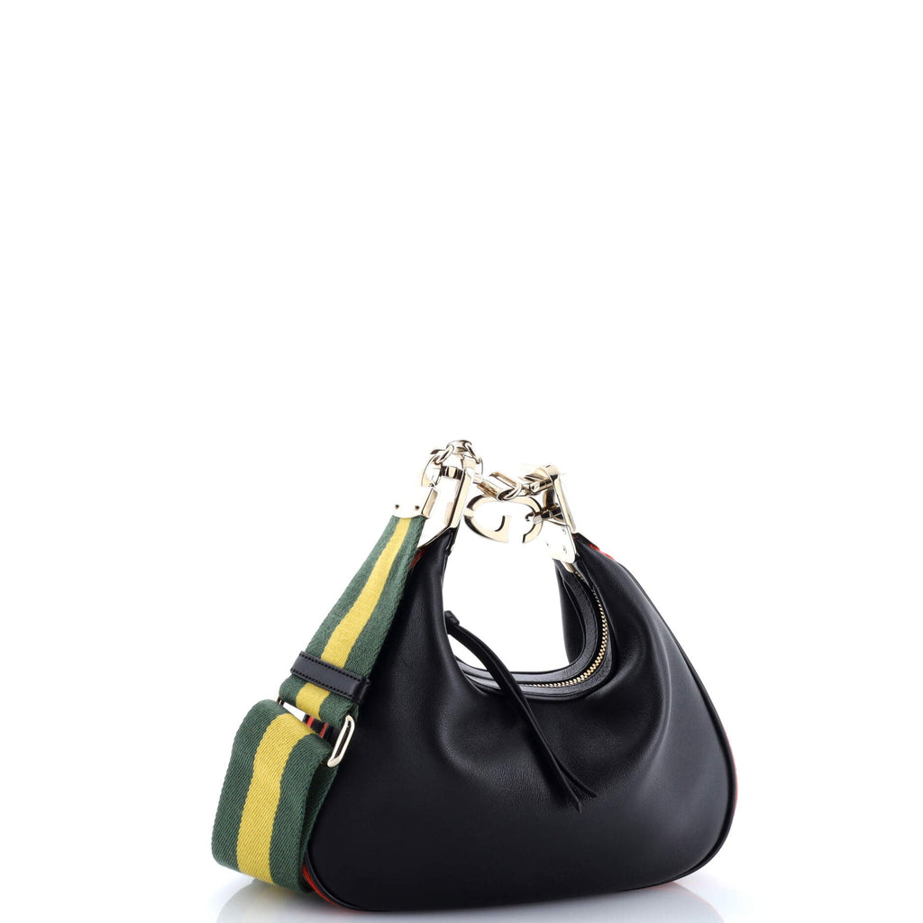 Attache Shoulder Bag Leather Small