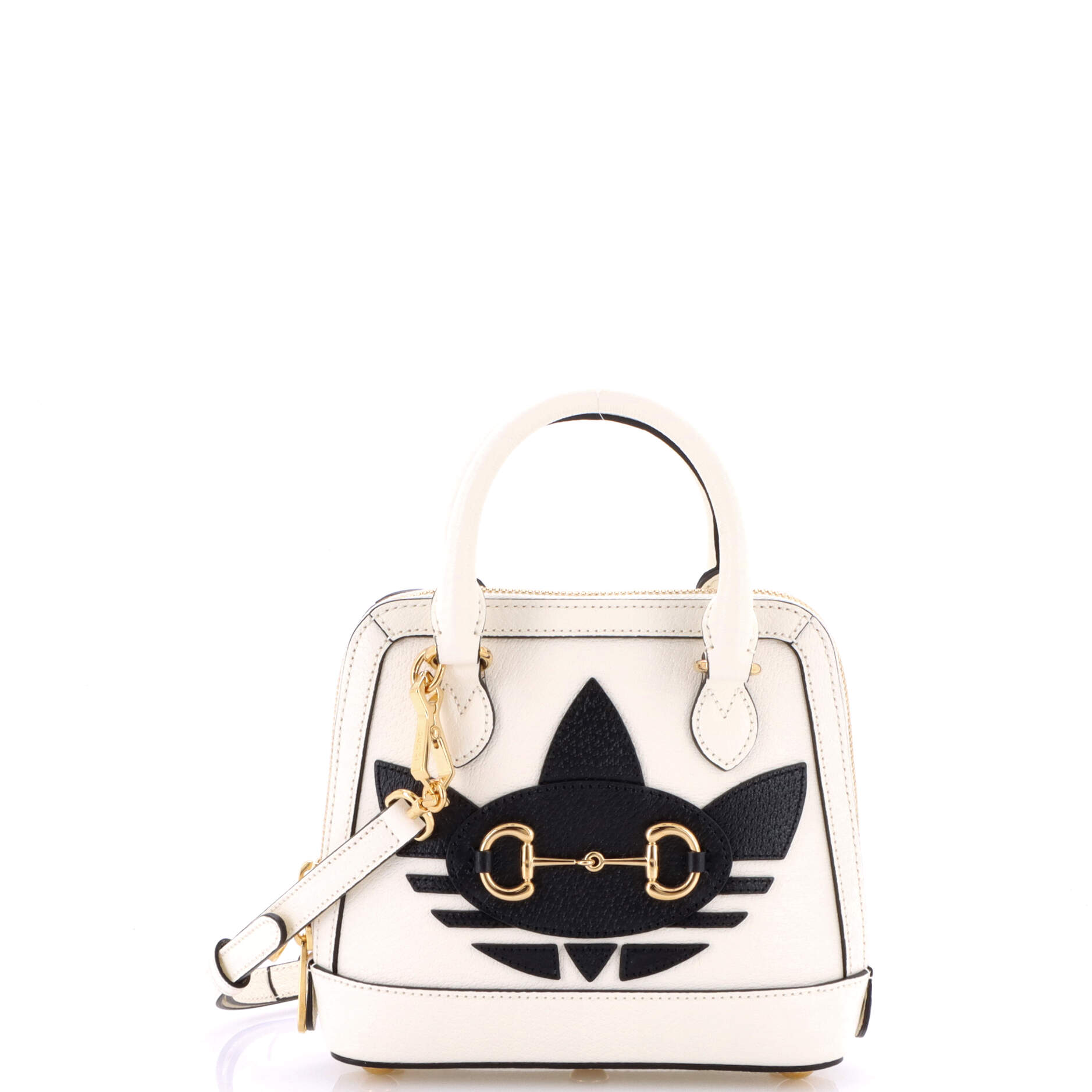 x Adidas Horsebit 1955 Top Handle Bag Leather with Applique Mini