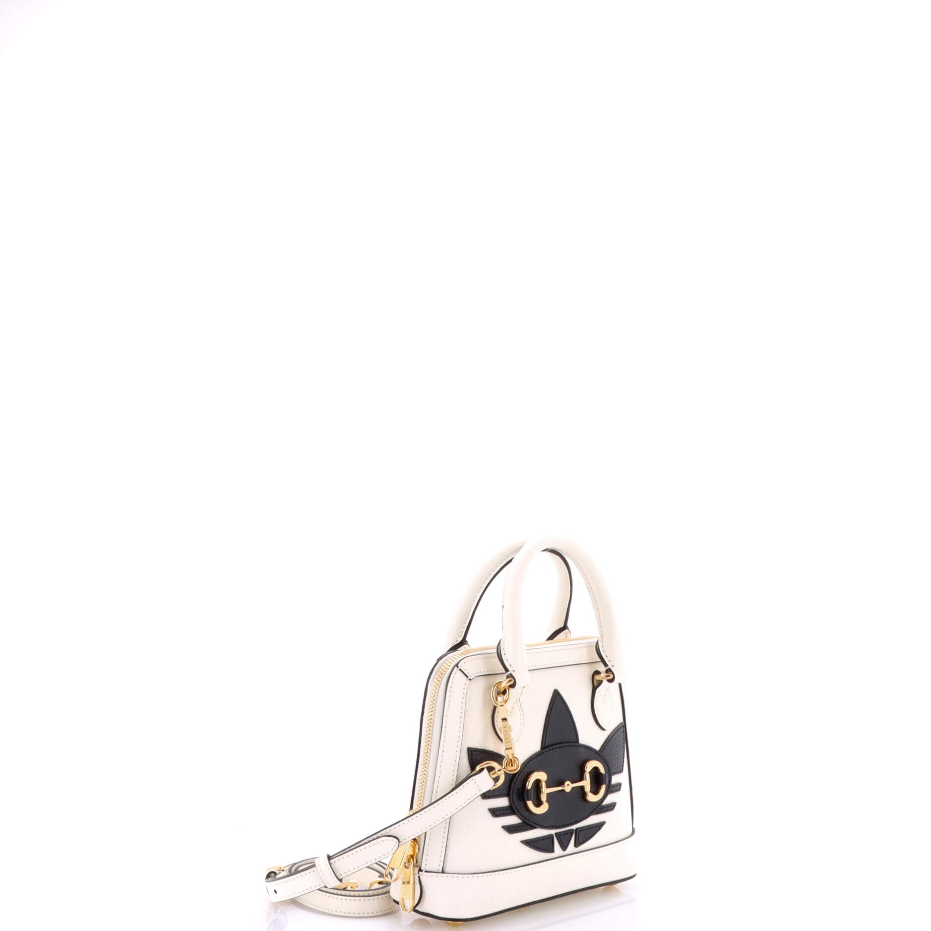 x Adidas Horsebit 1955 Top Handle Bag Leather with Applique Mini