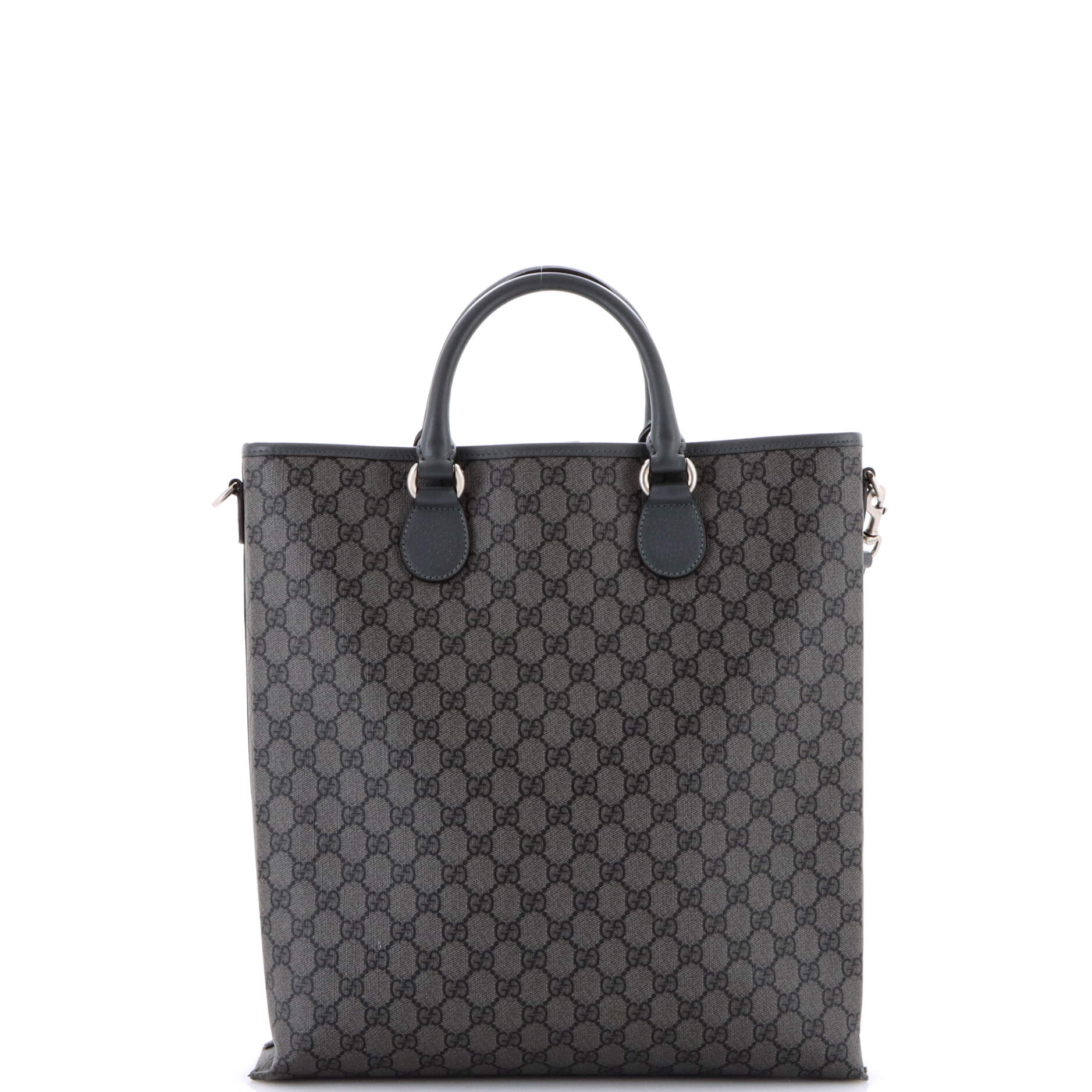Ophidia Convertible Open Tote GG Coated Canvas Tall