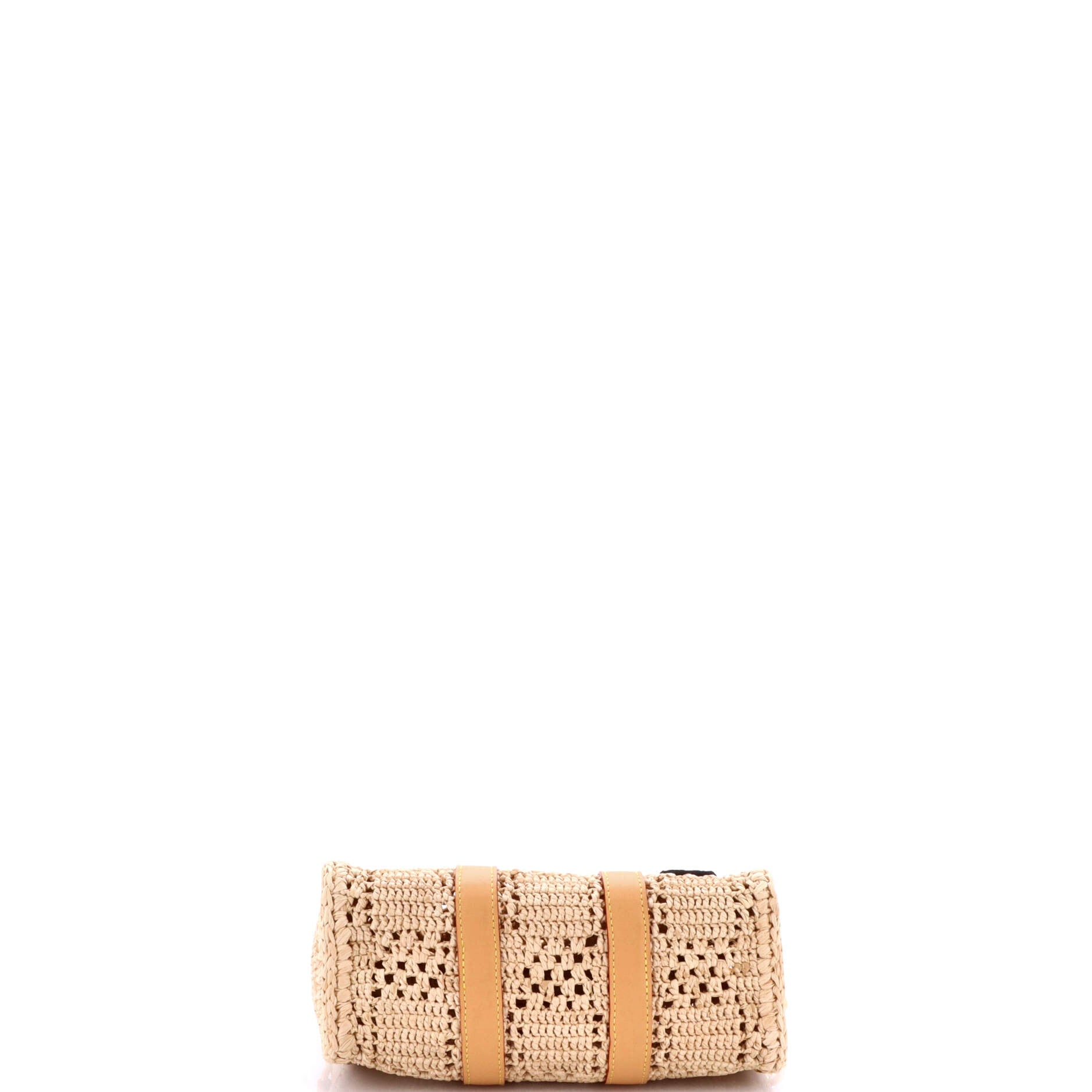 Keepall Bandouliere Bag Damier Raffia 25