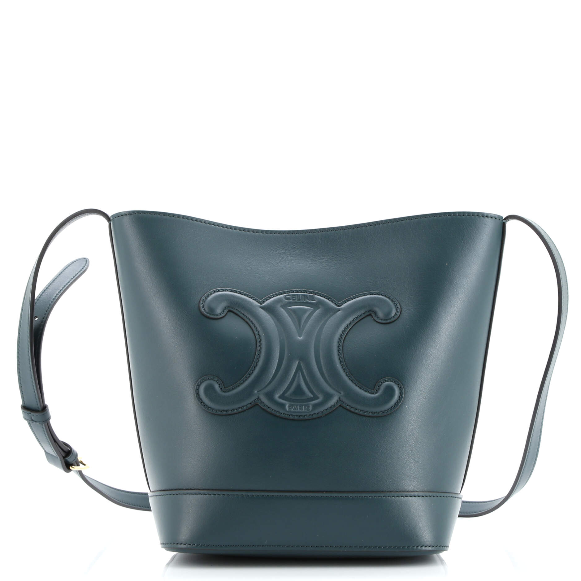 Cuir Triomphe Bucket Bag Leather Small