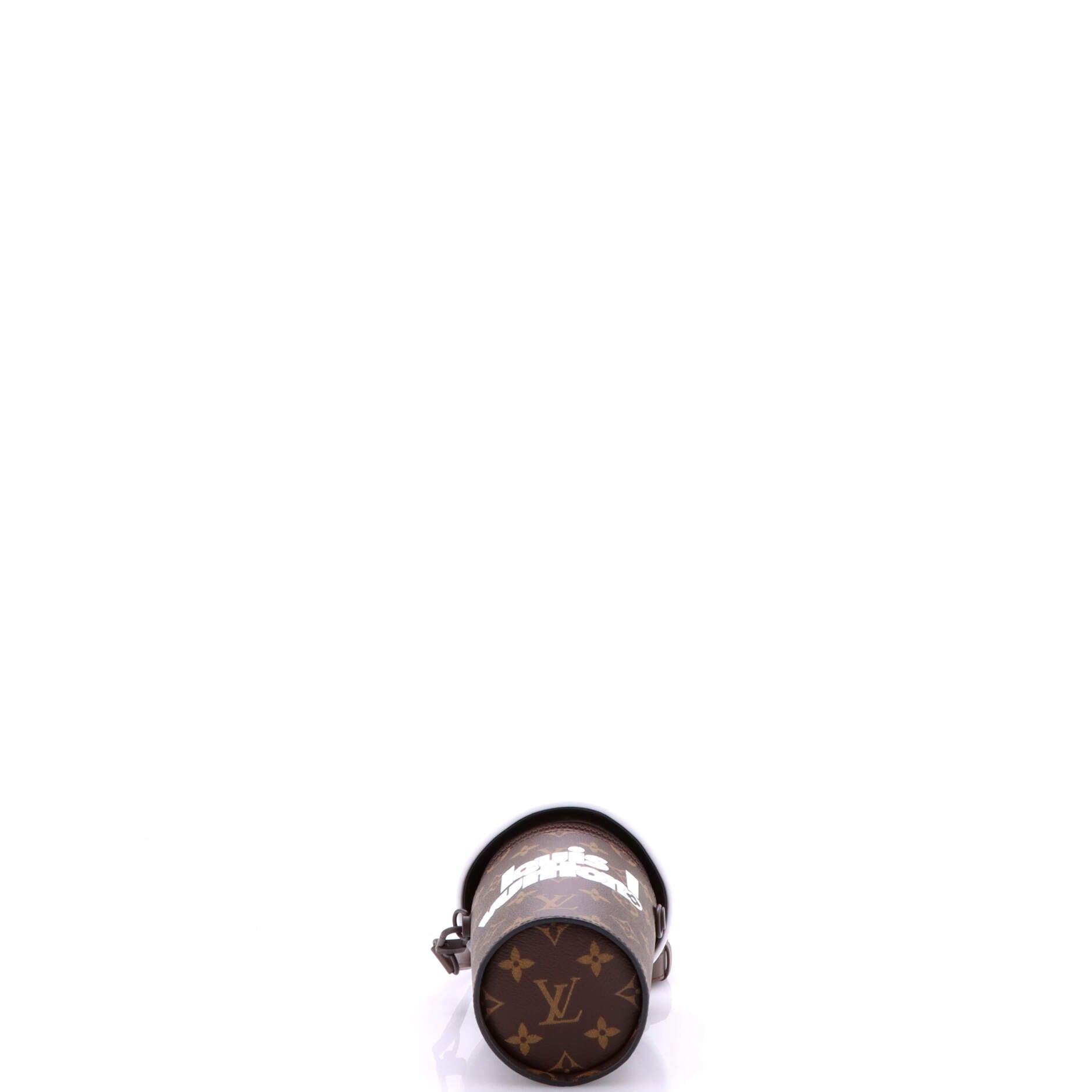 Coffee Cup Convertible Pouch Everyday Signature Vintage Monogram Canvas