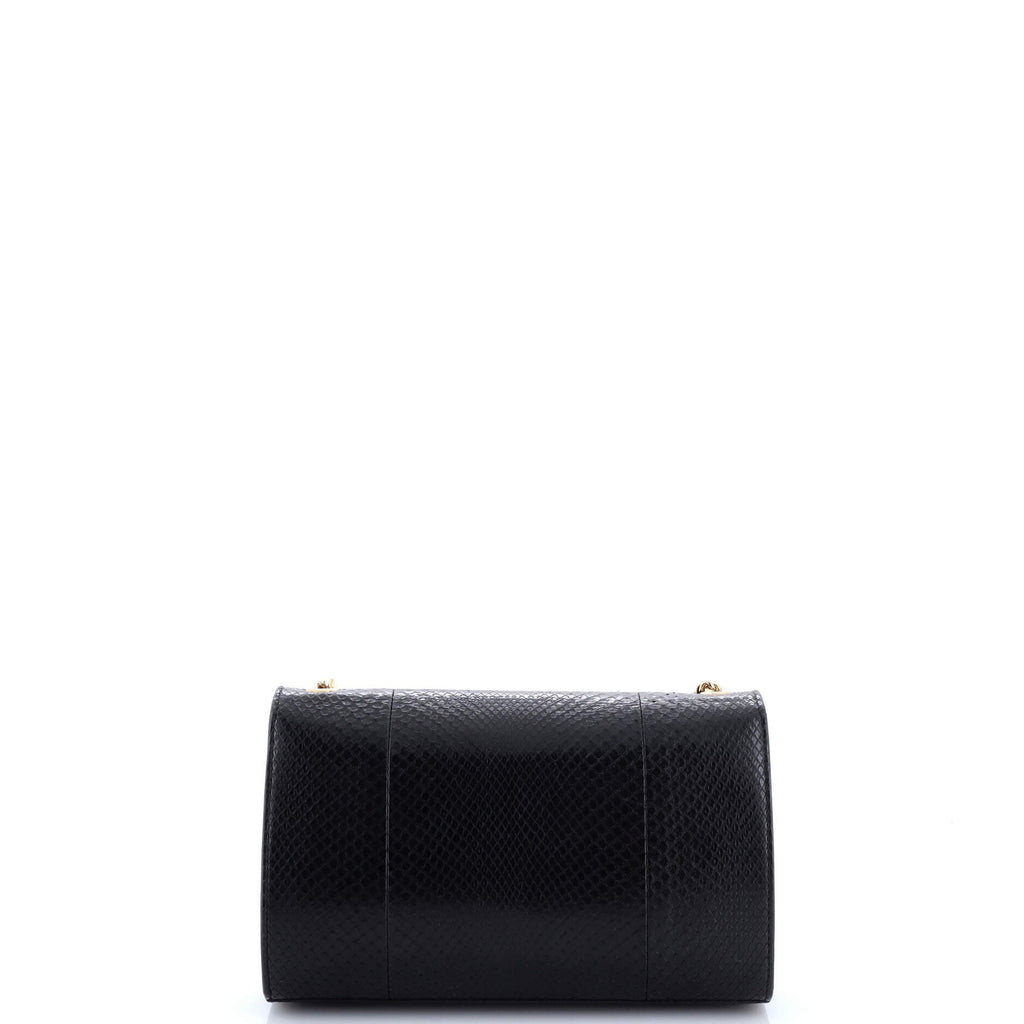 Classic Monogram Tassel Crossbody Bag Python Medium