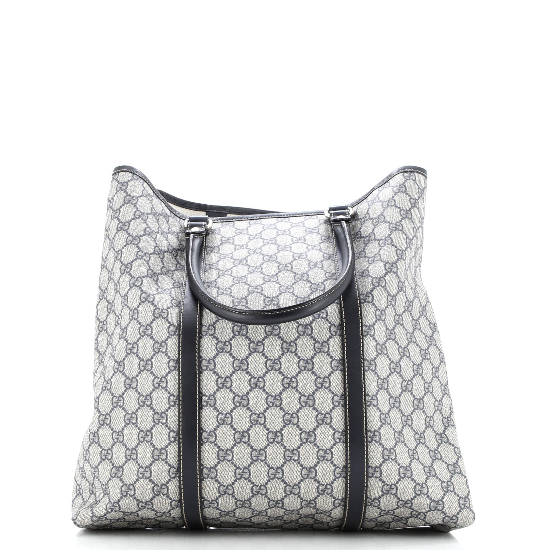 Joy Tote GG Coated Canvas with Leather Large
