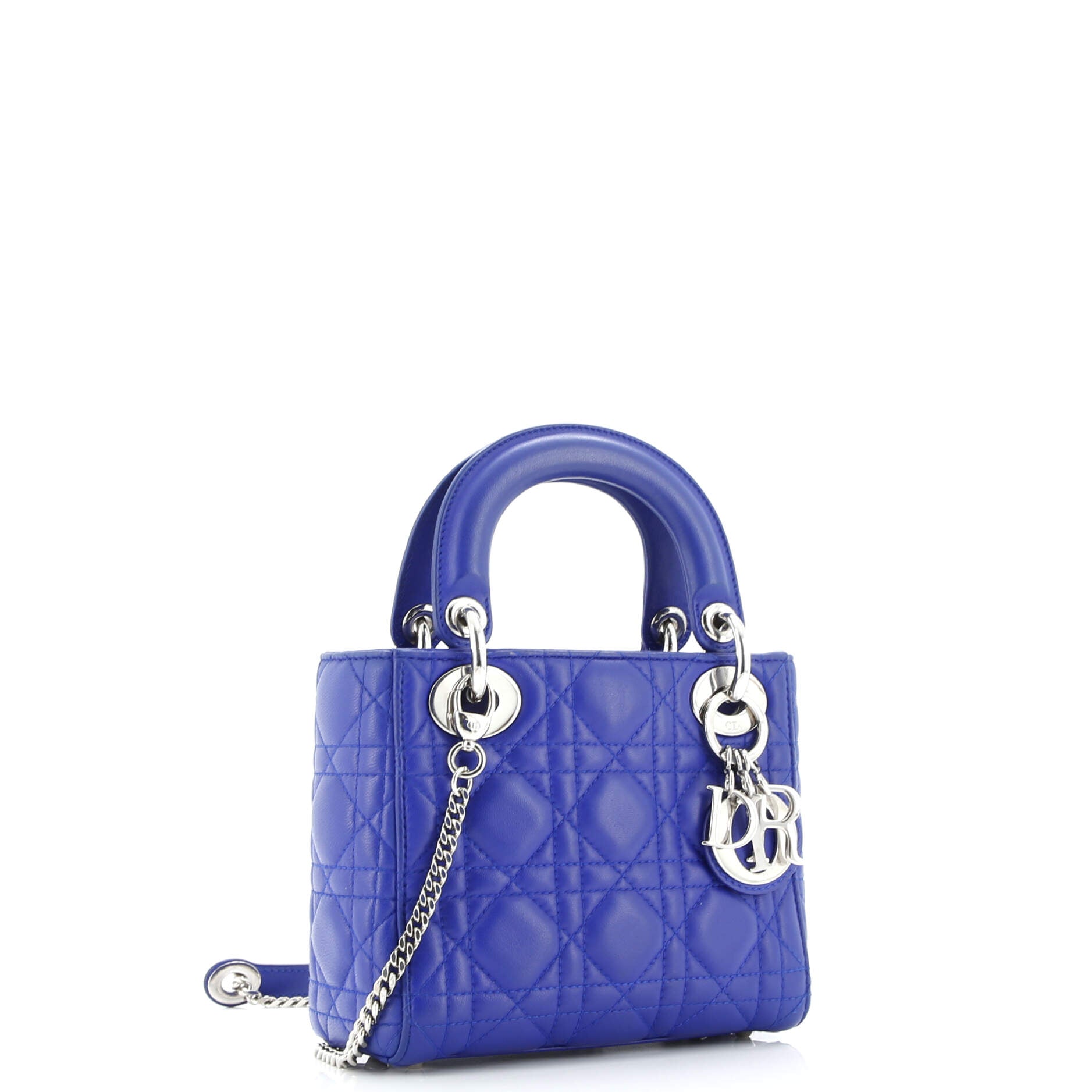Lady Dior Chain Bag Cannage Quilt Lambskin Mini