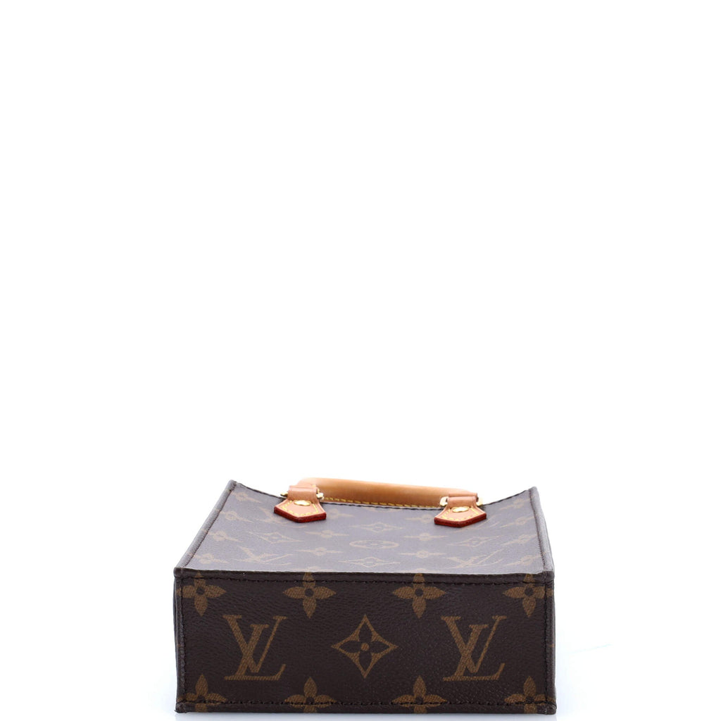 Petit Sac Plat Bag Monogram Canvas