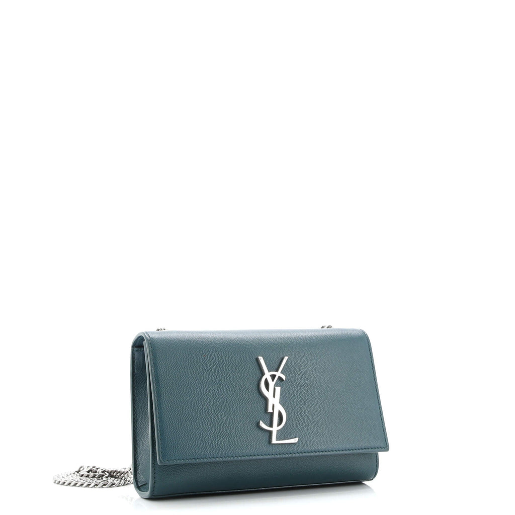 Classic Monogram Crossbody Bag Grainy Leather Small