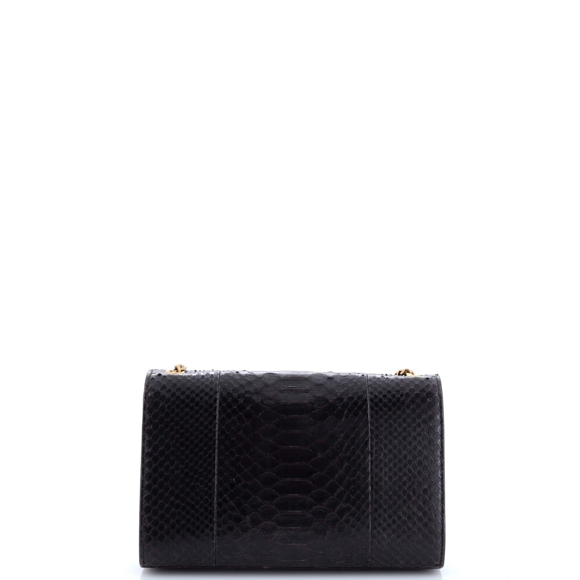 Classic Monogram Tassel Crossbody Bag Python Medium