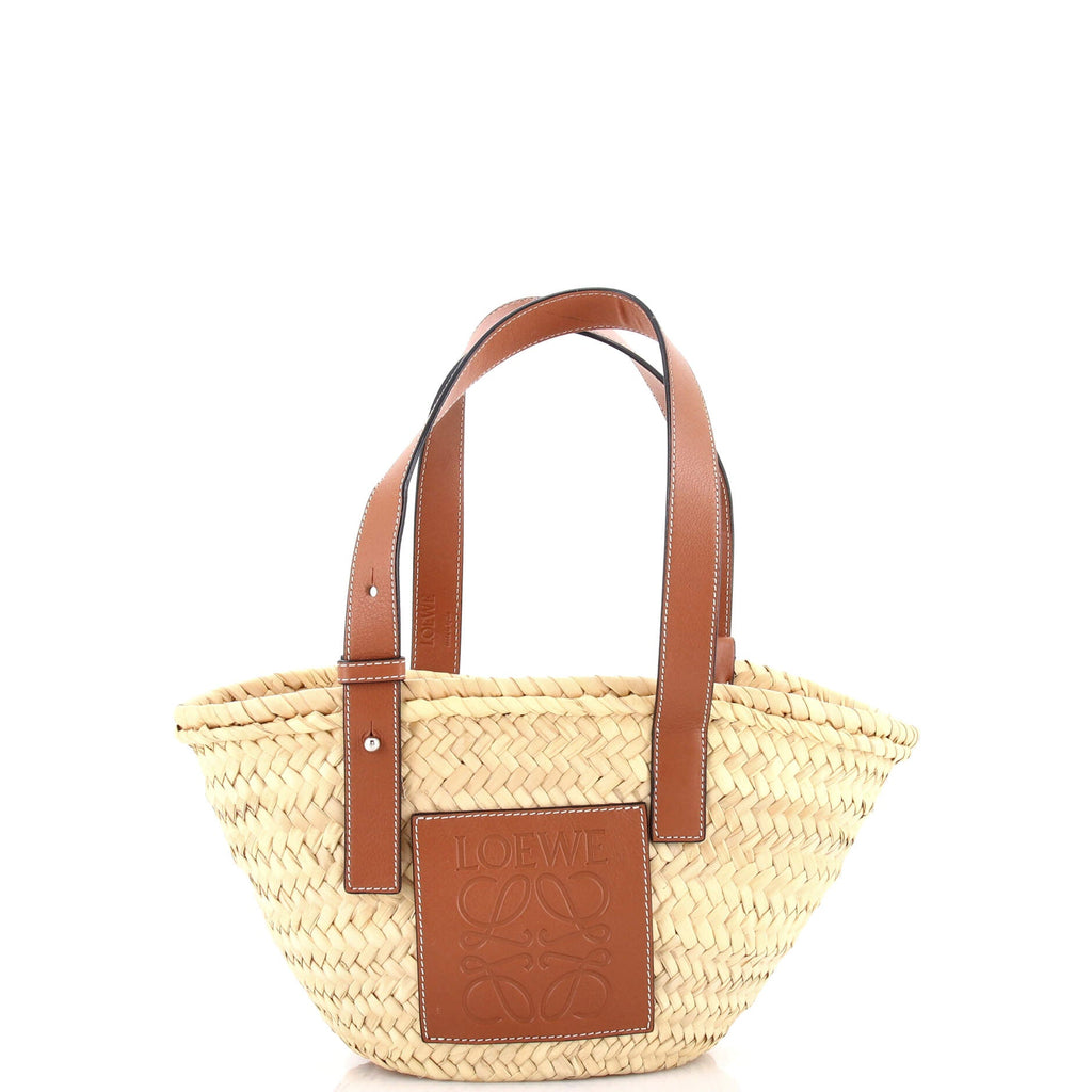 Basket Tote Raffia Small