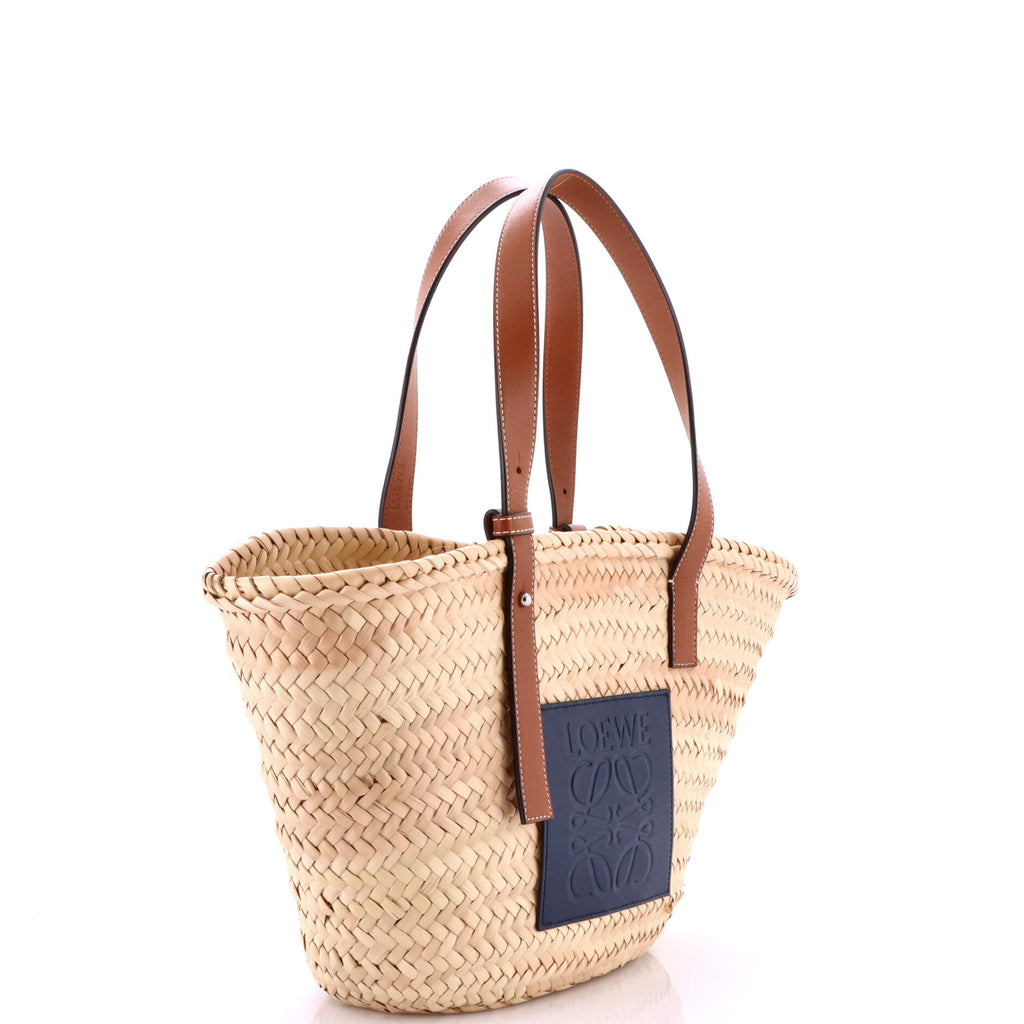 Basket Tote Raffia Medium