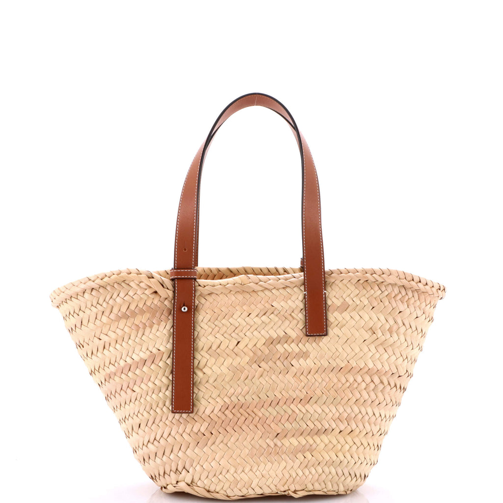 Basket Tote Raffia Medium
