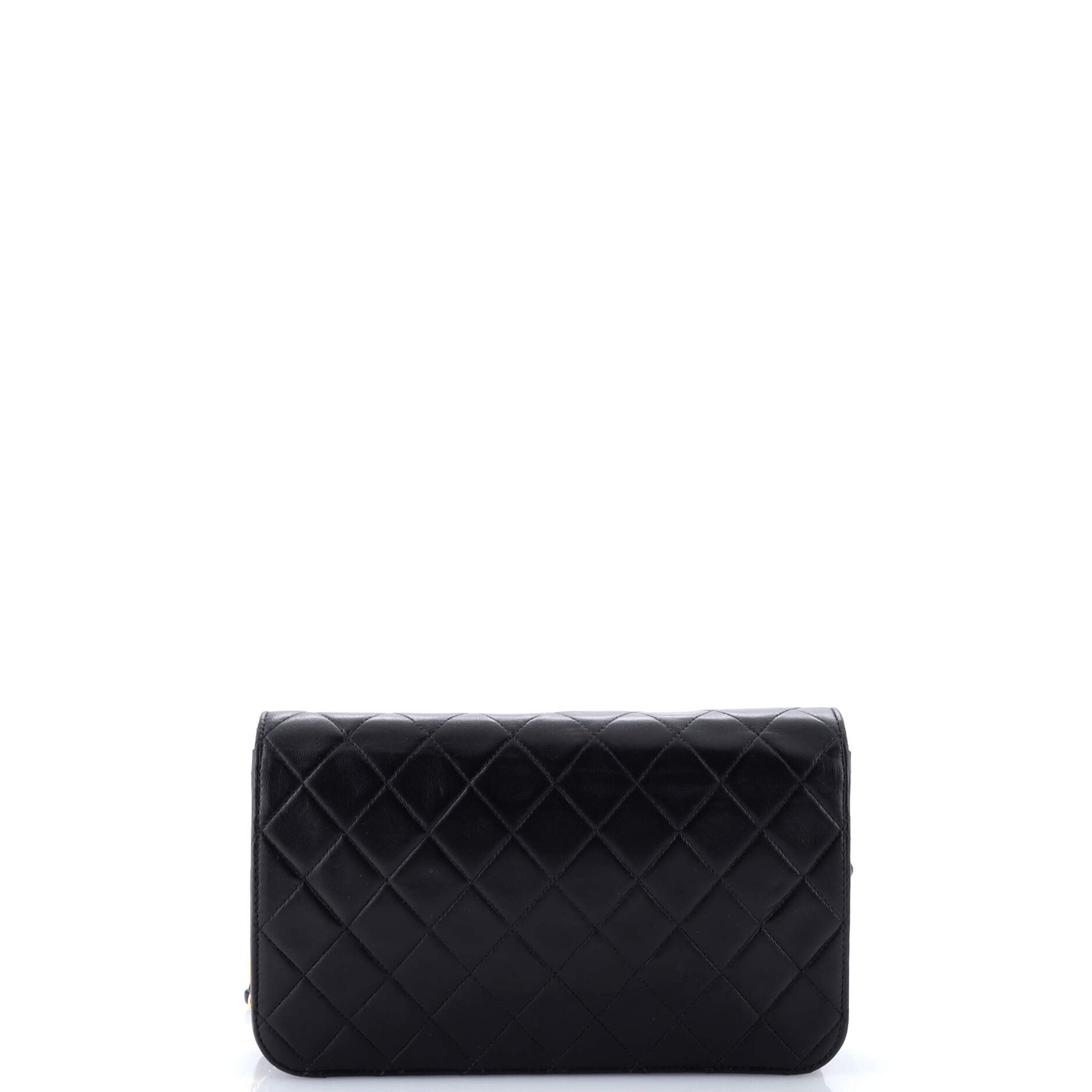 Vintage Full Flap Bag Quilted Lambskin Medium