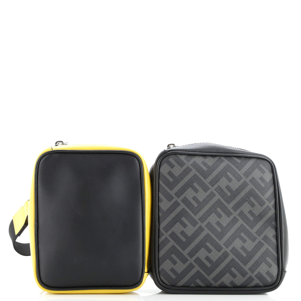 Forever Multi Pouch Belt Bag Zucca Coated Canvas and Leather with Nylon