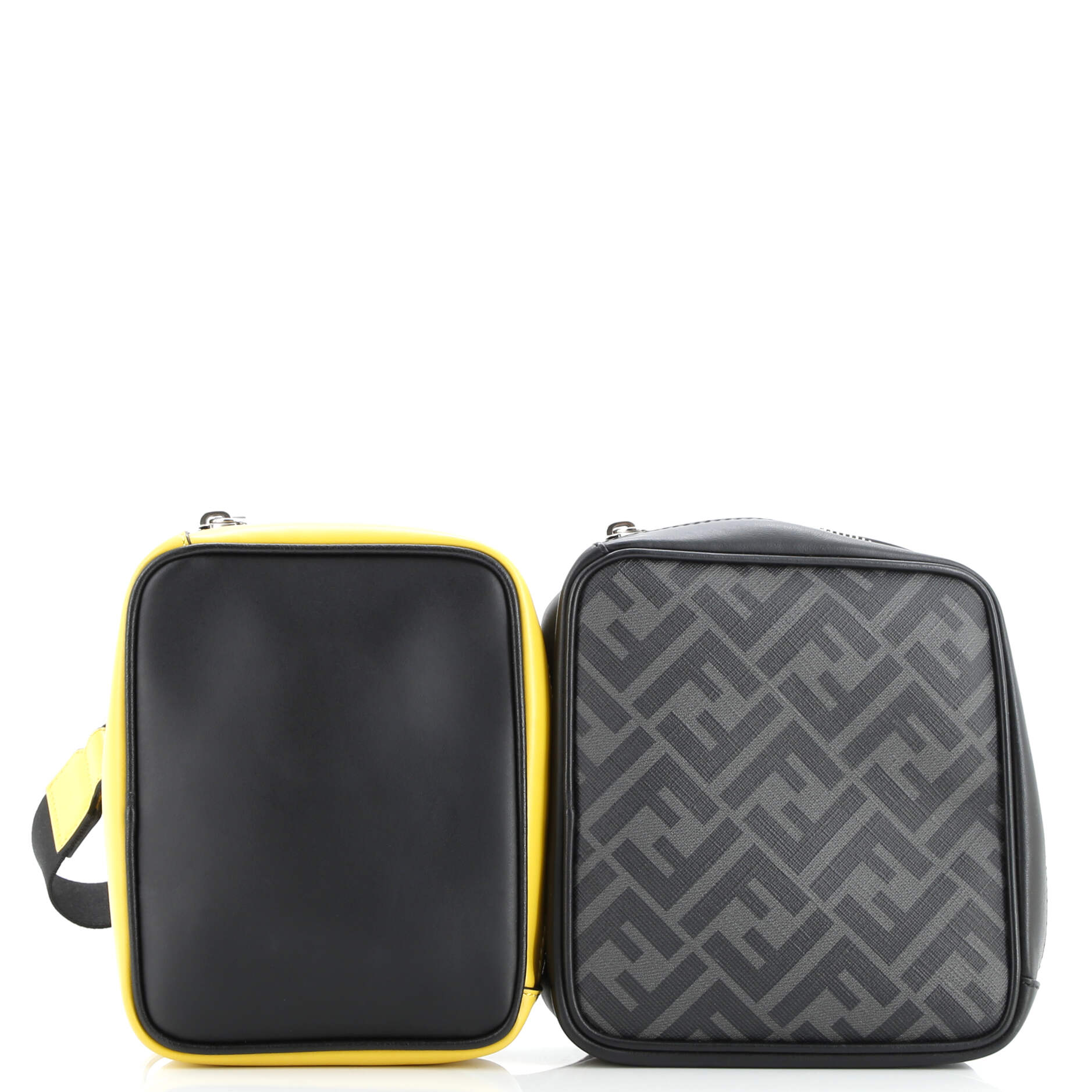 Forever Multi Pouch Belt Bag Zucca Coated Canvas and Leather with Nylon
