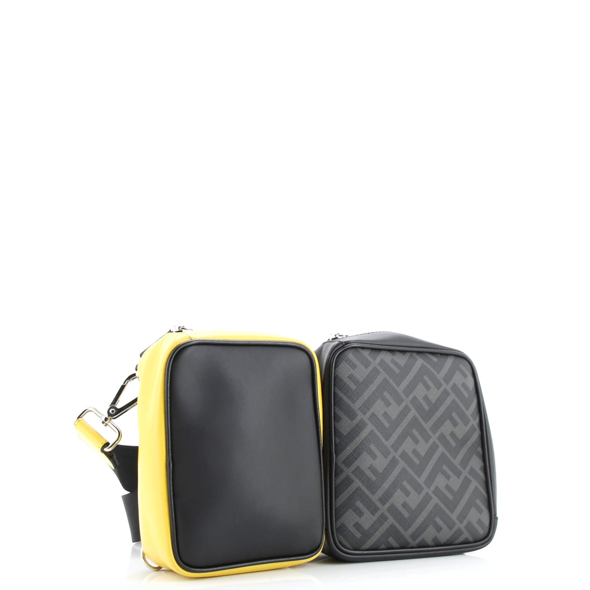 Forever Multi Pouch Belt Bag Zucca Coated Canvas and Leather with Nylon