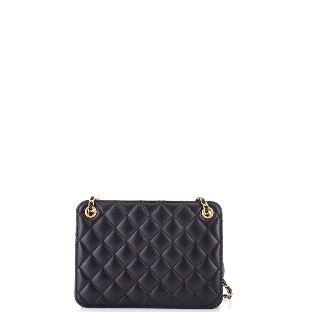Once Upon A Time Accordion Tote Quilted Calfskin Small