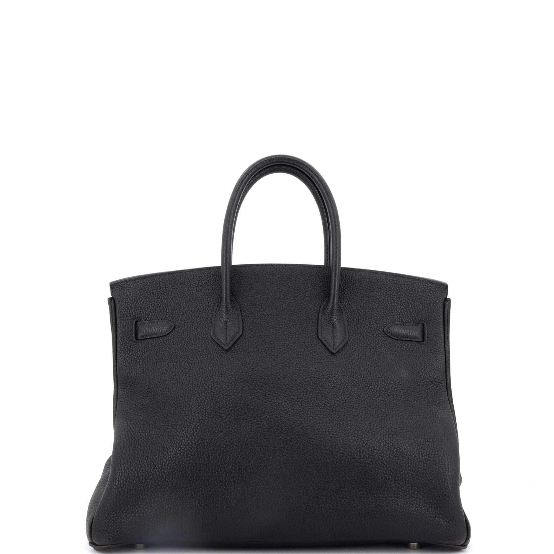 Birkin Handbag Noir Togo with Palladium Hardware 30
