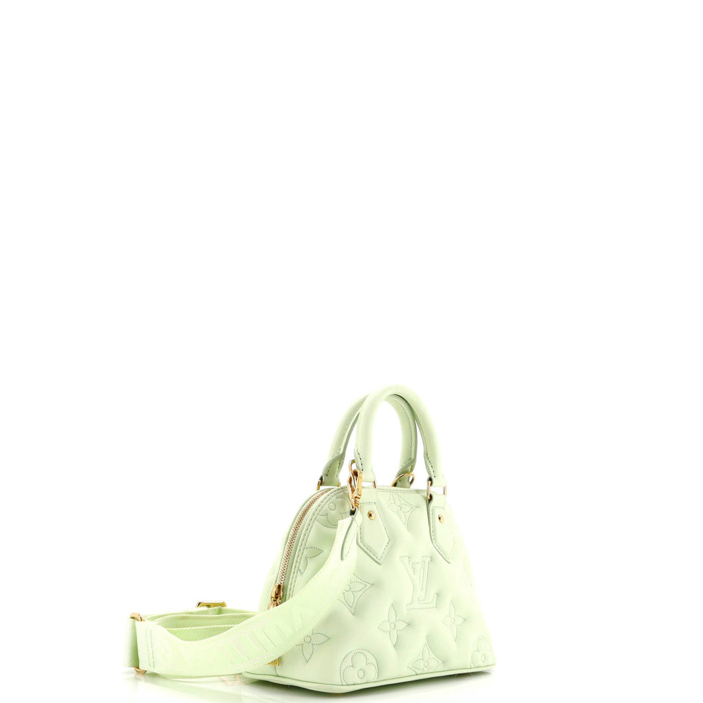 Alma Handbag Bubblegram Leather BB